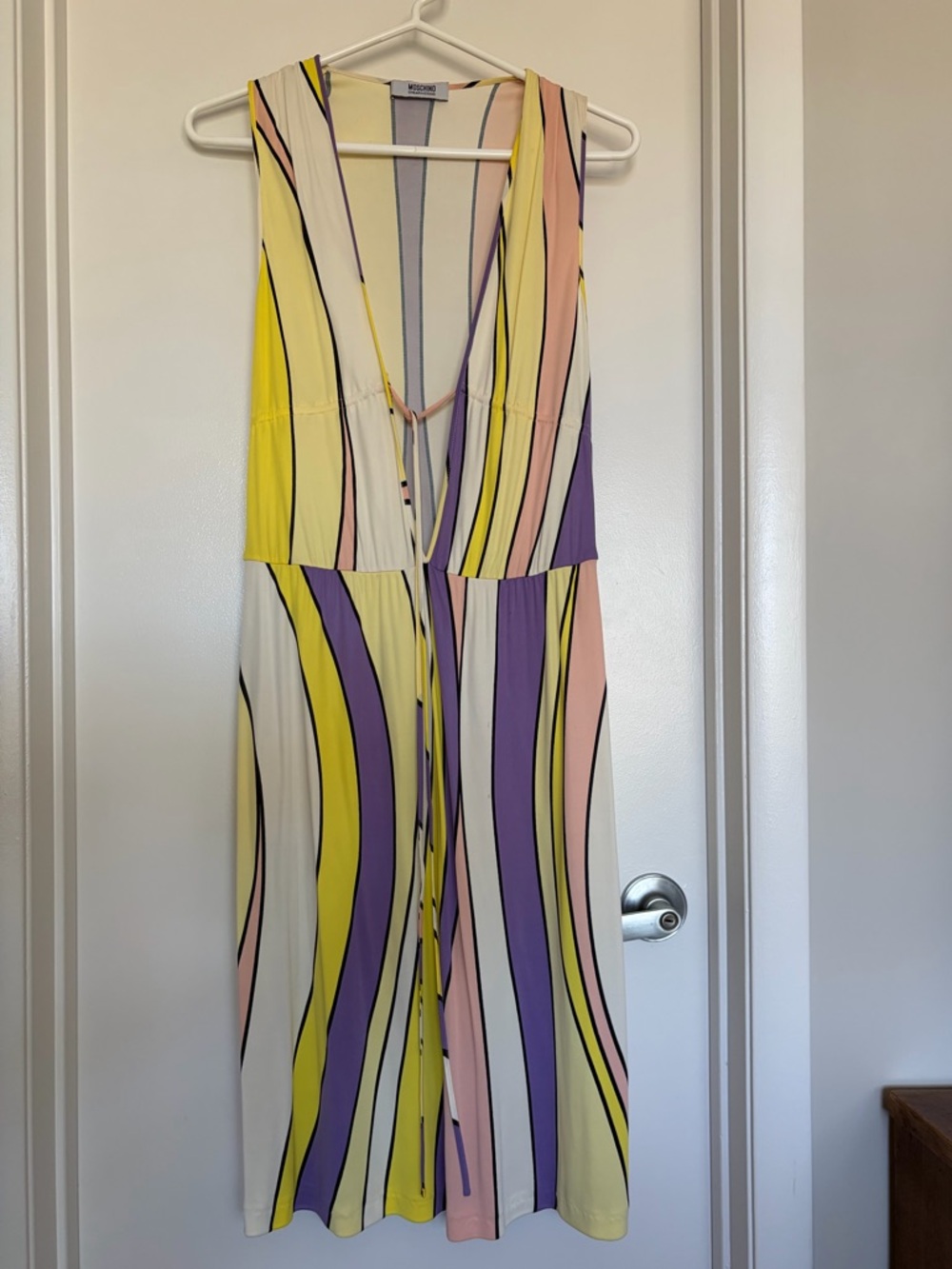 Moschino CheapandChic Striped Maxi Dress